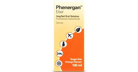 Phenergan Elixir 5mg/5ml 100ml • See the Lowest Price