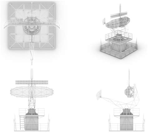 Airport radar tower model - TurboSquid 1469985