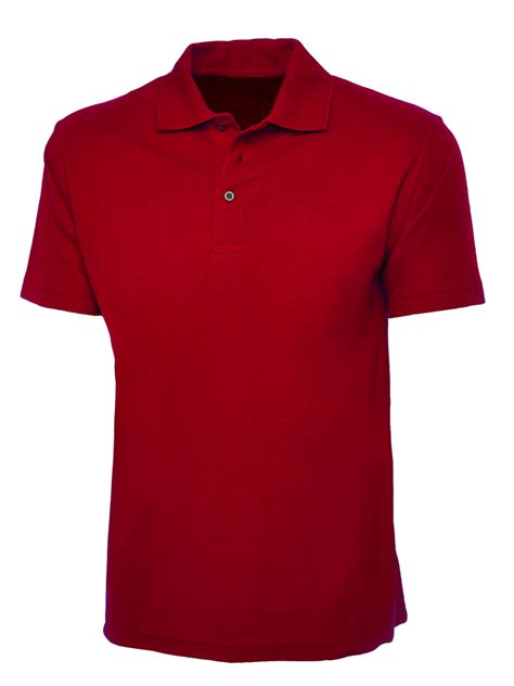 Plain Red Polo Shirt – Cutton Garments