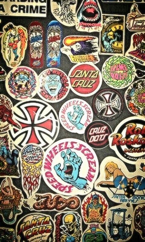 322 best images about skate stickers on Pinterest | Santa cruz, Logos ...