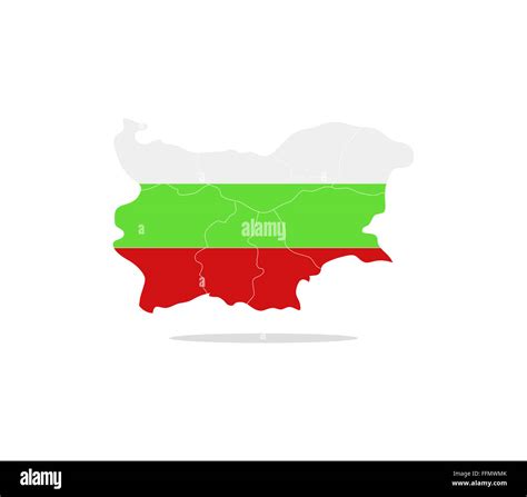 bulgaria map with regions Stock Photo - Alamy