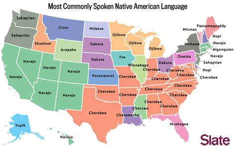 Language map: What’s the most popular language in your state?