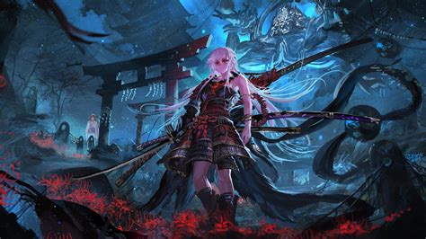 Anime Samurai Art Wallpapers - Top Free Anime Samurai Art Backgrounds - WallpaperAccess