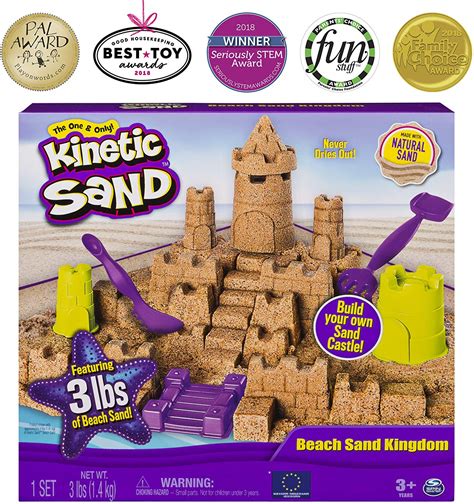 Kinetic Sand Beach Sand Kingdom Playset - Best Educational Infant Toys ...