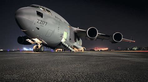 RAF C17 Globemaster Transport Aircraft in Camp Bastion, Af… | Flickr