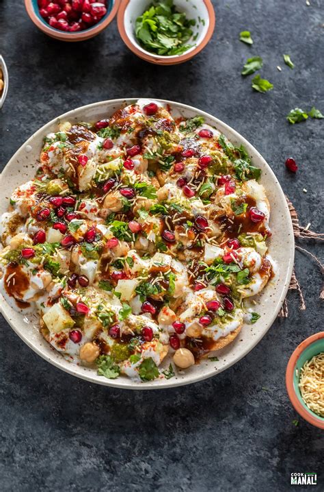 Papdi Chaat - Cook With Manali