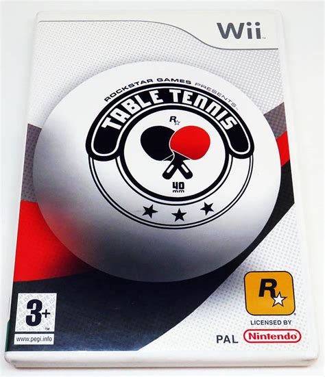 Rockstar Table Tennis WII (Seminovo) - Play n' Play