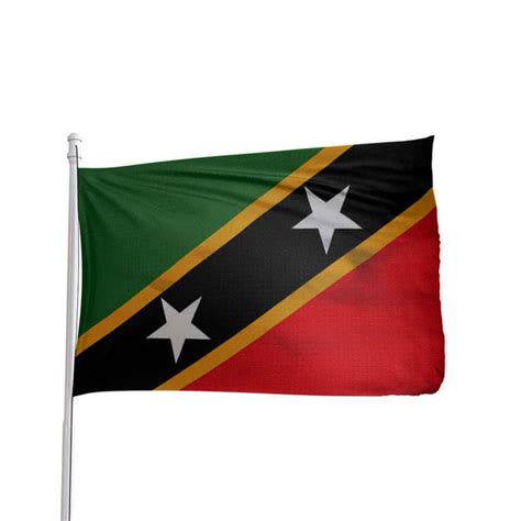 Saint Kitts and Nevis Flag