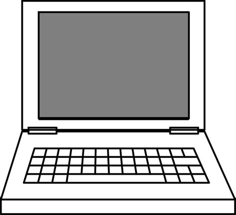 Download and share clipart about Drawing Of A Laptop, Find more high quality free transparent ...