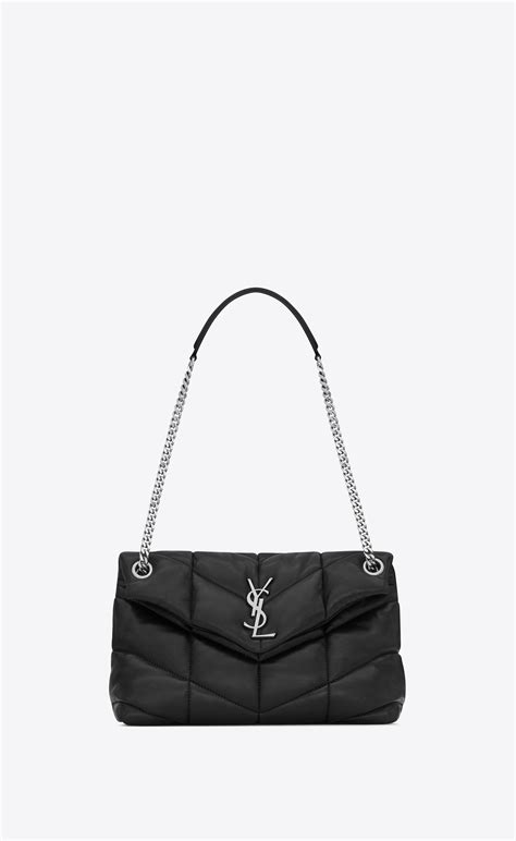 Sale > ysl black quilted bag > in stock