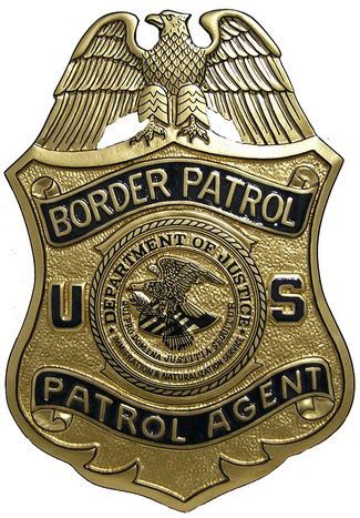 Border Patrol Agent Badge Plaque