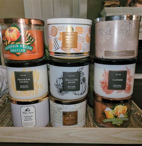 Best Fall Candles at Bath and Body Works - The Four Acre Farm