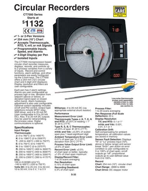 Omega Chart Recorder Pens - Ponasa