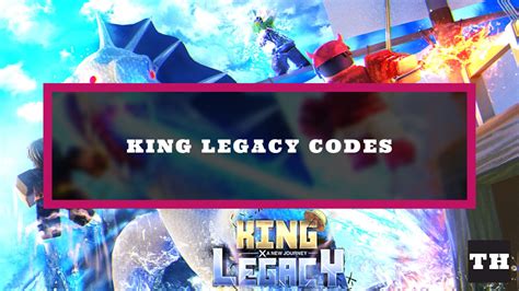 King Legacy Codes [Upd] (January 2025) - Try Hard Guides