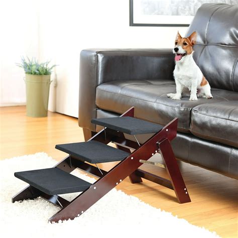 2 in 1 Wood Pet Steps and Ramp - Convertible Folding Collapsible - Walmart.com - Walmart.com