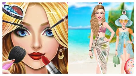 Fashion Show Game l Beach Dress - YouTube