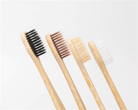 Premium Photo | Bamboo toothbrushes