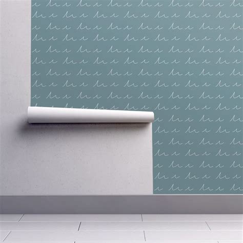 waves in grey Wallpaper | Spoonflower | Grey wallpaper, Wallpaper, Home decor