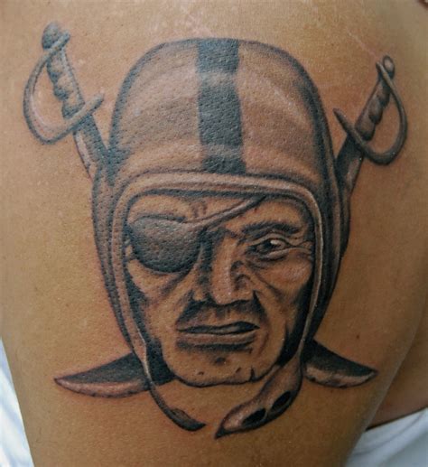 Raiders Tattoos Designs, Ideas and Meaning | Tattoos For You