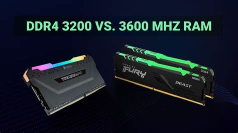 DDR4 3200 vs. 3600 MHz RAM - How big is the Difference?