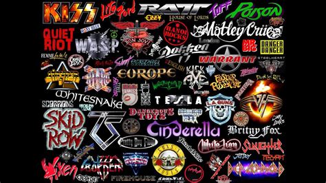 Top 10 Glam Metal Bands - YouTube