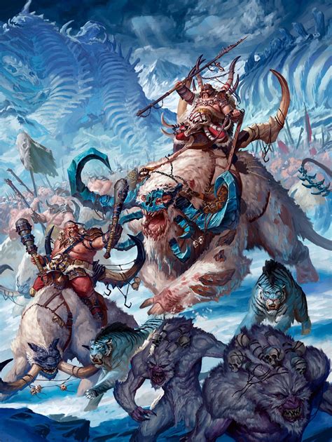 Ogor Beastclaw Raiders | Fantasy artwork, Fantasy illustration, Warhammer art