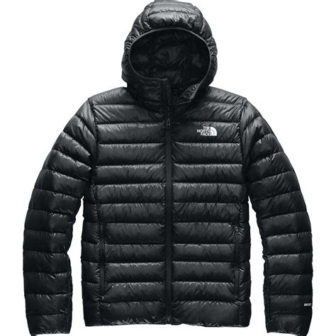 The North Face Goose Sierra Peak Down Hooded Jacket in Black for Men - Lyst