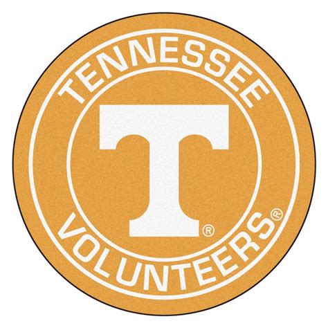 27" Orange and White NCAA University of Tennessee Volunteers Rounded ...