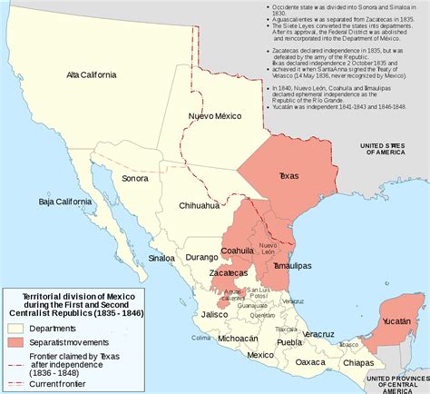 Santa Anna's Role In The Texas Revolution - Texas Independence Map ...