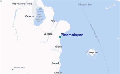 Pinamalayan Tide Station Location Guide