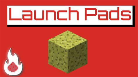 Minecraft: Launch Pads [One Command Block] - YouTube