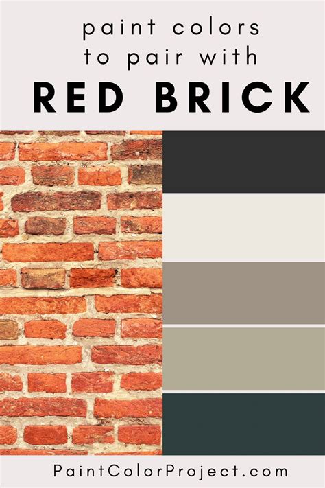 11 Paint Colors that Compliment Red Brick - The Paint Color Project