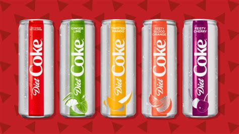 Diet Coke unveils 4 new fruit-flavored sodas