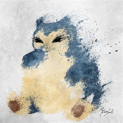 Snorlax by BOMBATTACK on deviantART | Watercolor inspiration, Snorlax ...