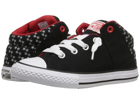 Converse Kids Chuck Taylor® All Star® Axel Mid (Little Kid/Big Kid) - Zappos.com Free Shipping ...