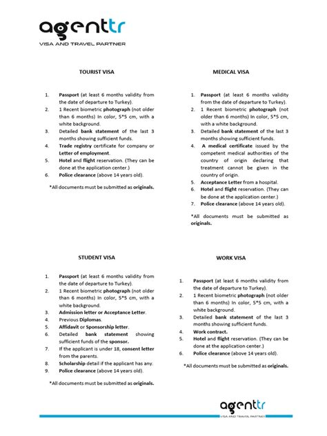 Requirements of Visa | PDF | Travel Visa | Passport