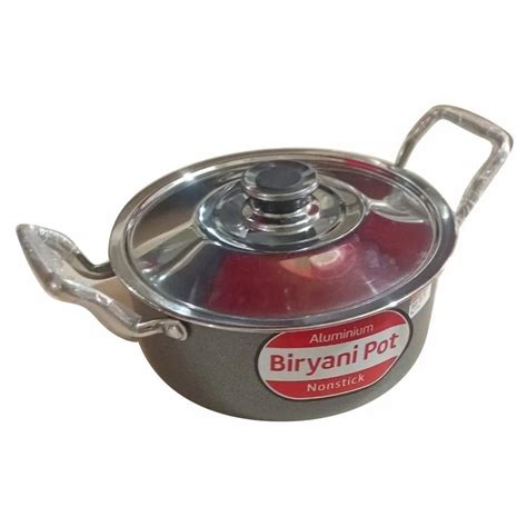 Aluminium Non Stick Biryani Pot at Rs 1300/piece | Biryani Cooking Vessel in Hyderabad | ID ...