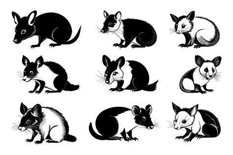 Black Rat Vector Illustration Graphic by Creative Designs · Creative ...