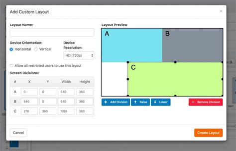 How to create custom screen layouts - OnSign TV - Digital Signage