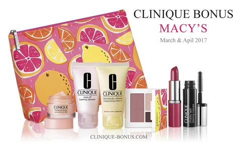 Spring Clinique Bonus at Macy's in April 2018