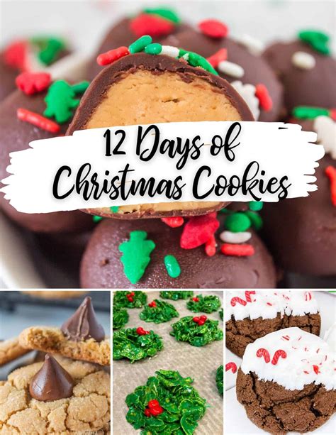 12 Days of Christmas Cookies - Balancing Motherhood