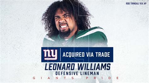 New York Giants trade for DL Leonard Williams