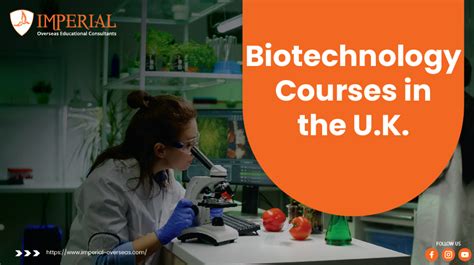 Biotechnology Courses in the U.K.| Career after Biotechnology