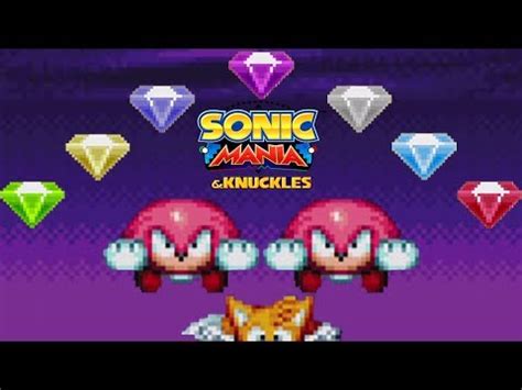 Sonic Mania (True Knuckles & Knuckles Ending + True Tails Ending ...