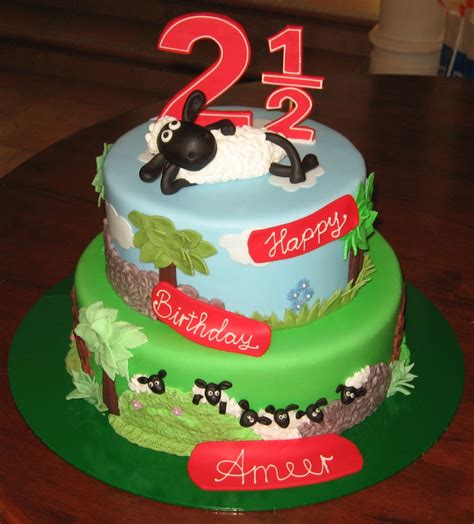 Let Them Eat Cake: Shaun the Sheep cake 2.5