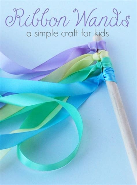 How to Make Ribbon Wands – A Simple Craft for Kids | The Art 123 ...