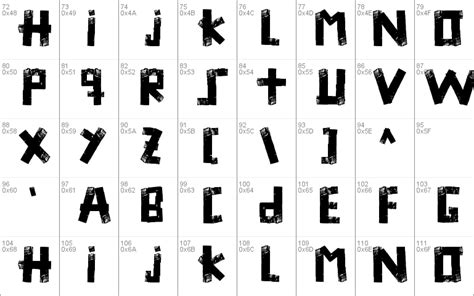 Duck Tape Windows font - free for Personal | Commercial | Modification Allowed | Redistribution ...