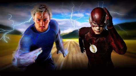 Quicksilver vs Flash by ArkhamNatic on DeviantArt