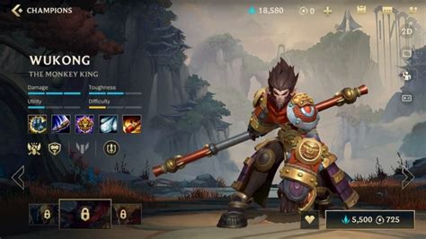 League of Legends: Wild Rift Wukong: ability, cost, build, and skins ...