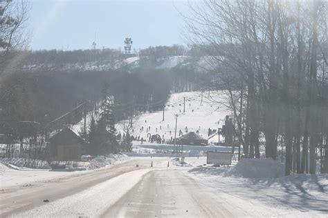 Skiing! Our first glimpse of Granite Peak Ski Area in Waus… | Flickr